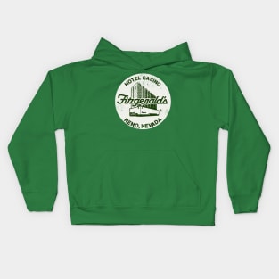 Retro Vintage Fitzgerald's Hotel Casino Las Vegas Kids Hoodie